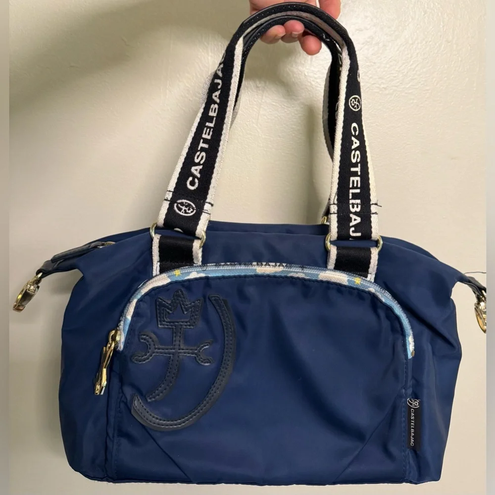 CASTELBAJAC Navy Blue Bag with‎ adjustable shoulder straps